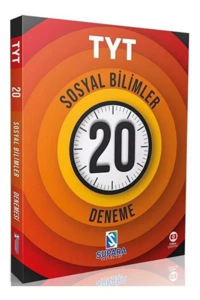 Supara Yayınları 2024 TYT Sosyal Bilimleri 20 Deneme