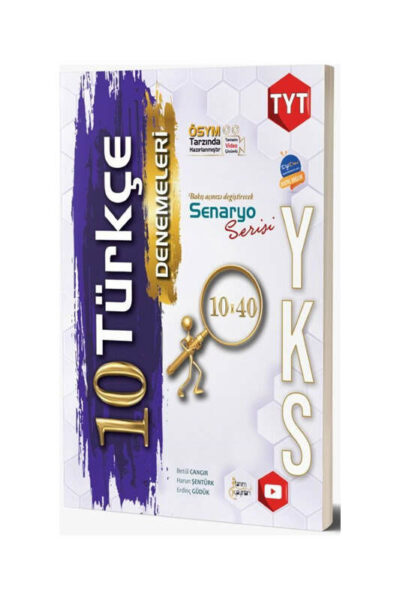Tanım Yayınları TYT Türkçe 10 Deneme Sınavı