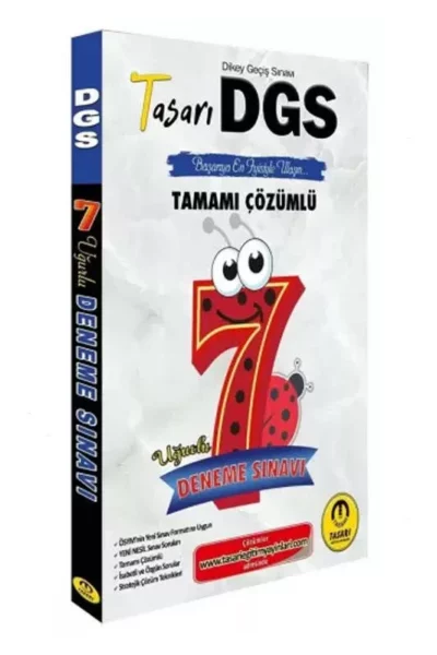 Tasarı Yayınları 2024 DGS Uğurlu 7 Tamamı Çözümlü Deneme
