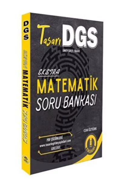 Tasarı Yayınları DGS Ekstra Matematik Çözümlü Soru Bankası