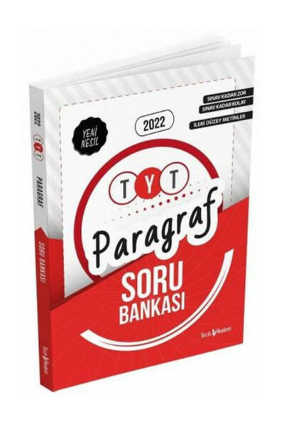 Tercih Akademi 2022 TYT Paragraf Soru Bankası