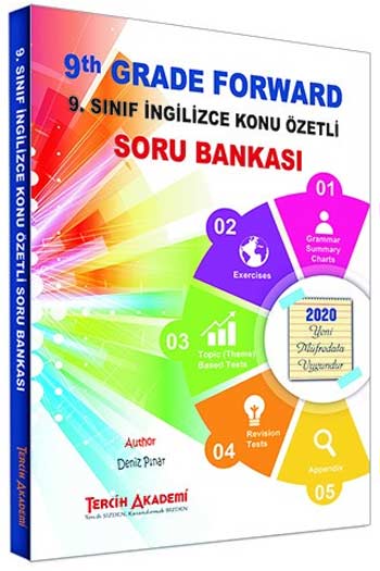 Tercih Akademi Yayınları 9. Sınıf İngilizce Konu Özetli Soru Bankası