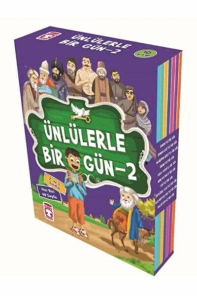 Timaş Çocuk Yayınları Ünlülerle Bir Gün 2 10 Kitap