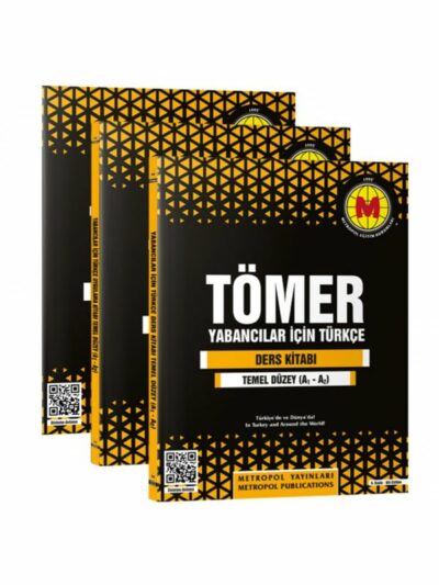 Metropol Yayınları YÖS Yabancılar İçin Türkçe Öğretim Seti 1 A1 A2