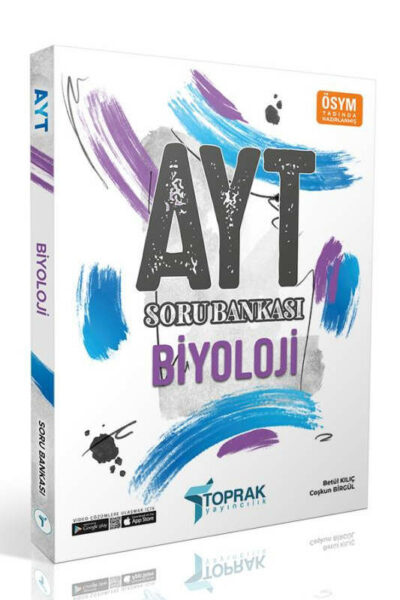 Toprak Yayınları 2024 AYT Biyoloji Soru Bankası