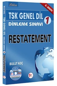 Pelikan Yayınları TSK Genel Dil Dinleme Sınavı 1 Restatement