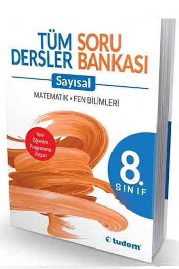 Tudem Yayınları 8. Sınıf Tüm Dersler Sayısal Soru Bankası