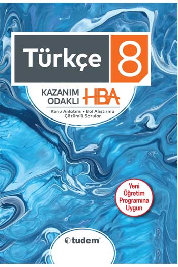 Tudem Yayınları 8. Sınıf Türkçe Kazanım Odaklı HBA