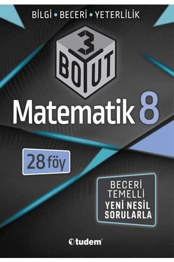 Tudem Yayınları 8. Sınıf Matematik 3 Boyut 28'li Föy
