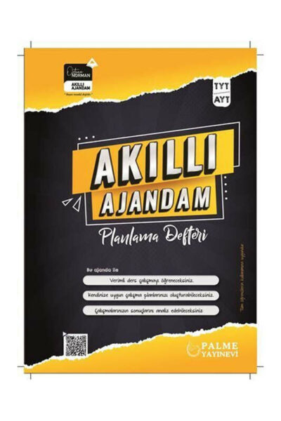 Palme Yayınları TYT AYT Akıllı Ajandam Planlama Defteri
