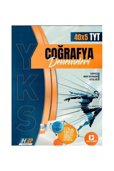 TYT Coğrafya 40x5 Deneme Hız ve Renk Yayınları