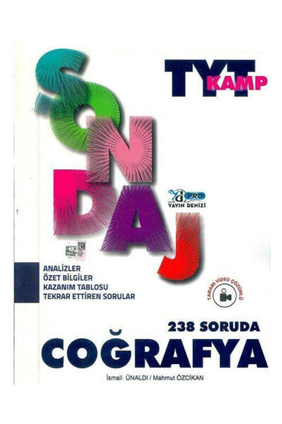 Yayın Denizi TYT Coğrafya Pro 238 Soruda Sondaj Kamp