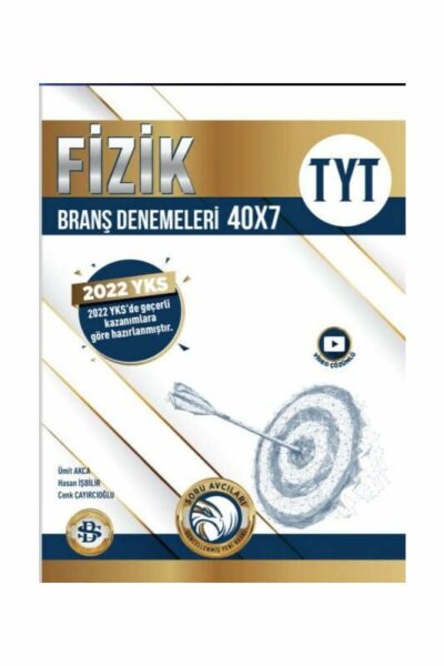 TYT Fizik 40 x 7 Branş Denemeleri Bilgi Sarmal Yayınları
