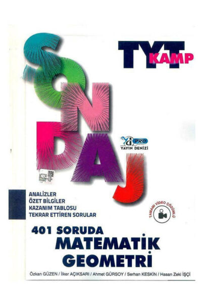 Yayın Denizi TYT Matematik Geometri Pro 401 Soruda Sondaj Kamp
