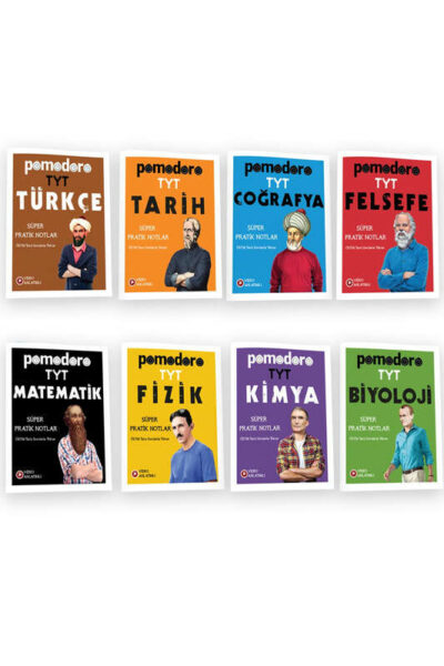 Pomodoro Yayınları TYT Pomodoro Konu Soru Süper Pratik Notlar Seti