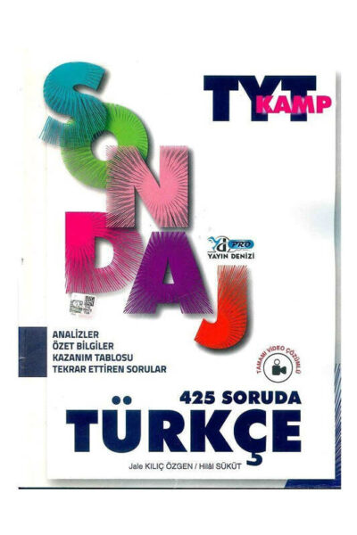 Yayın Denizi TYT Türkçe Pro 425 Soruda Sondaj Kamp