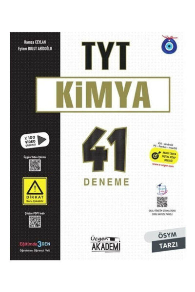 Üçgen Yayınları TYT Kimya 41 Deneme