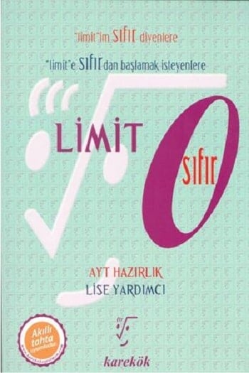 Karekök Yayınları AYT Limit Sıfır