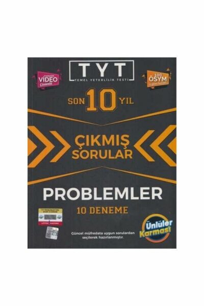 Ünlüler Karması TYT Problemler Karması Tıpkı Basım 10 Deneme