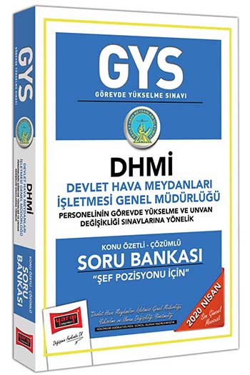 Yargı Yayınları 2020 GYS DHMİ Devlet Hava Meydanları İşletmesi Konu Özetli Çözümlü Soru Bankası