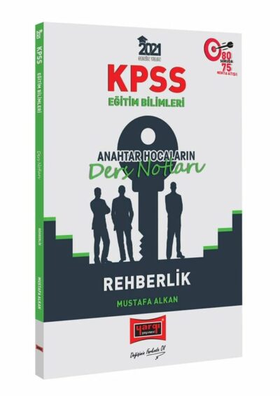 Yargı Yayınları 2021 KPSS Eğitim Bilimleri Rehberlik Anahtar Hocaların Ders Notları