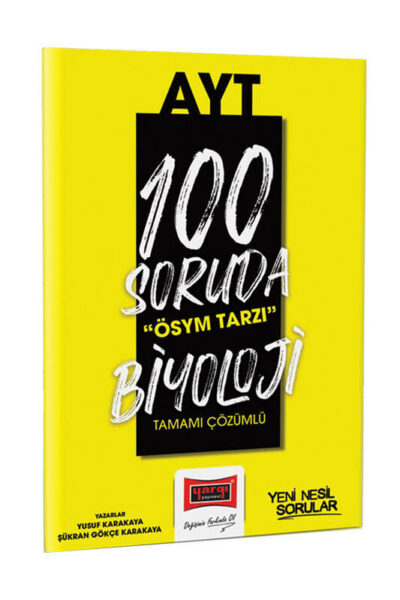 Yargı Yayınları 2023 100 Soruda ÖSYM Tarzı AYT Biyoloji Soru Bankası