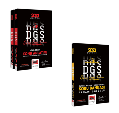 Yargı Yayınları 2023 DGS VİP Konu ve Soru Seti