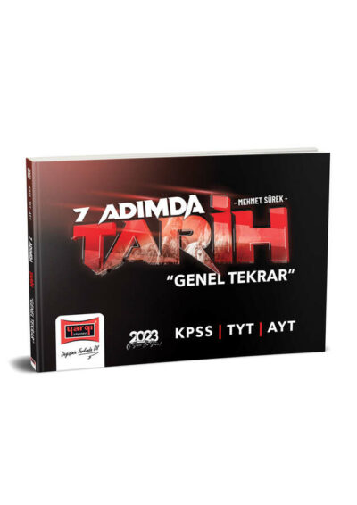 Yargı Yayınları 2023 KPSS 7 Adımda Tarih Genel Tekrar