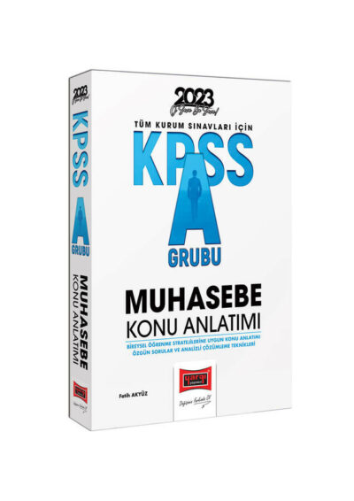 Yargı Yayınları 2023 KPSS A Grubu Muhasebe Konu Anlatımı