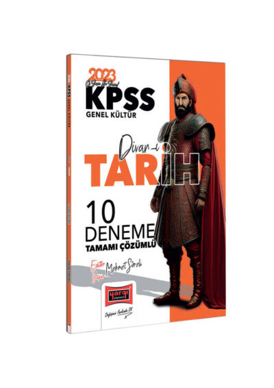 Yargı Yayınları 2023 KPSS Divan-ı Tarih Tamamı Çözümlü 10 Deneme