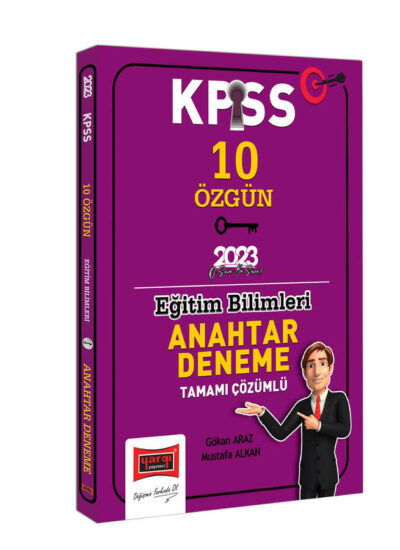 Yargı Yayınları 2023 KPSS Eğitim Bilimleri Tamamı Çözümlü Anahtar 10 Özgün Deneme