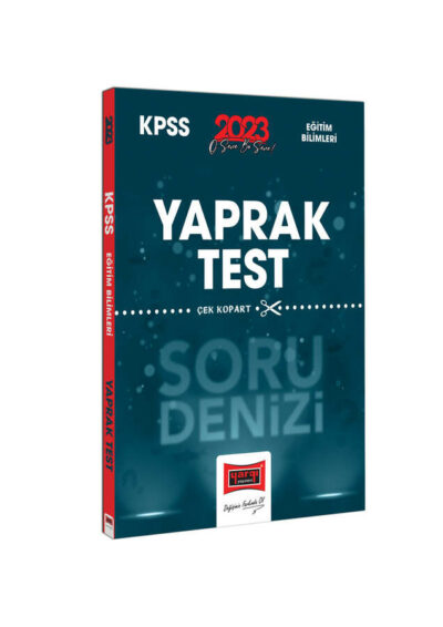 Yargı Yayınları 2023 KPSS Eğitim Bilimleri Tüm Dersler Soru Denizi Çek Kopart Yaprak Test