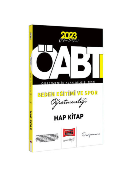 Yargı Yayınları 2023 KPSS ÖABT Beden Eğitimi ve Spor Öğretmenliği Hap Kitap