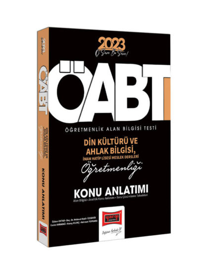 Yargı Yayınları 2023 KPSS ÖABT Din Kültürü ve Ahlak Bilgisi ve İmam Hatip Lisesi Meslek Dersleri Konu Anlatımı