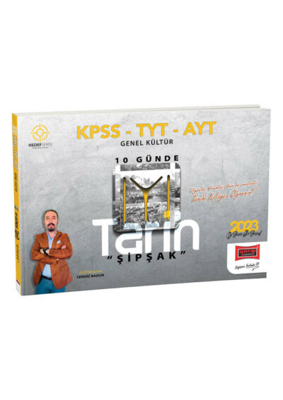 Yargı Yayınları 2023 KPSS TYT AYT Hedef Serisi Genel Kültür 10 Günde Şipşak Tarih