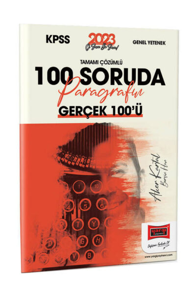 Yargı Yayınları 2023 KPSS Türkçe Tamamı Çözümlü 100 Soruda Paragrafın Gerçek 100'ü