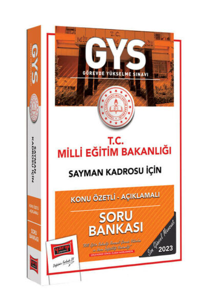 Yargı Yayınları 2023 MEB Sayman Kadrosu İçin Konu Özetli Açıklamalı Soru Bankası