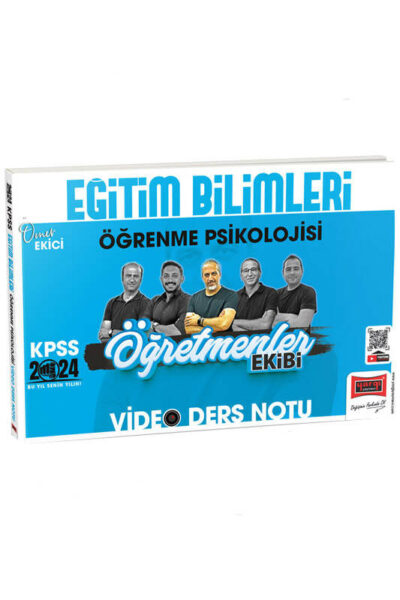 Yargı Yayınları 2024 KPSS Eğitim Bilimleri Öğrenme Psikolojisi Öğretmenler Ekibi Video Ders Notları