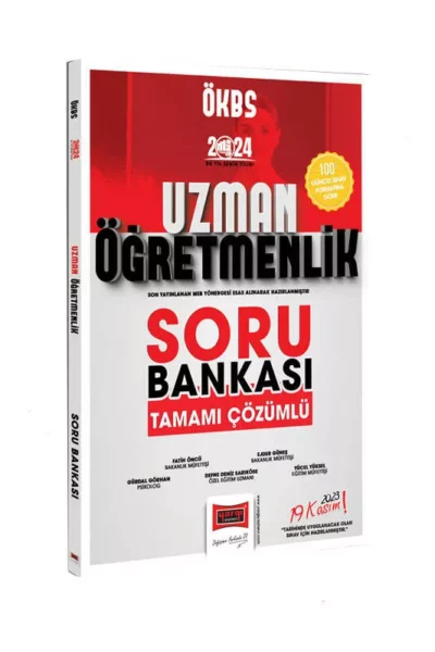 Yargı Yayınları 2024 Uzman Öğretmenlik Soru Bankası