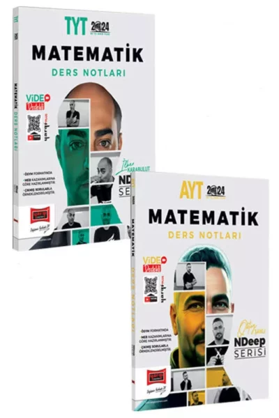 Yargı Yayınları 2024 TYT-AYT Matematik Video Ders Notları Seti