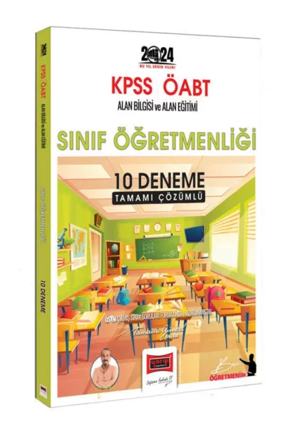 Yargı Yayınları 2024 ÖABT Sınıf Öğretmenliği Tamamı Çözümlü 10 Deneme Sınavı