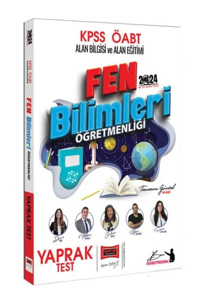 Yargı Yayınları 2024 ÖABT Fen Bilimleri Öğretmenliği Yaprak Test