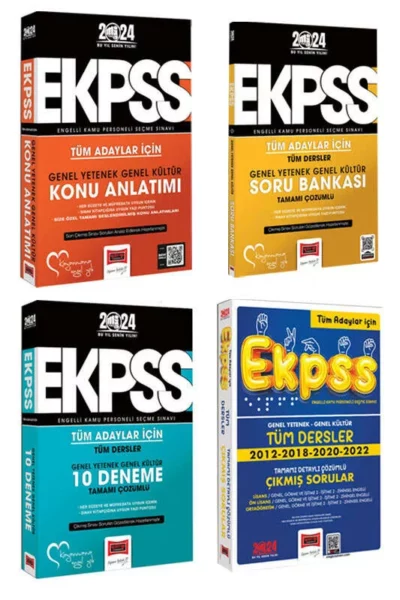 Yargı Yayınları 2024 Ekpss Kazandıran Konu-Soru-Deneme-Çıkmış Sorular Seti
