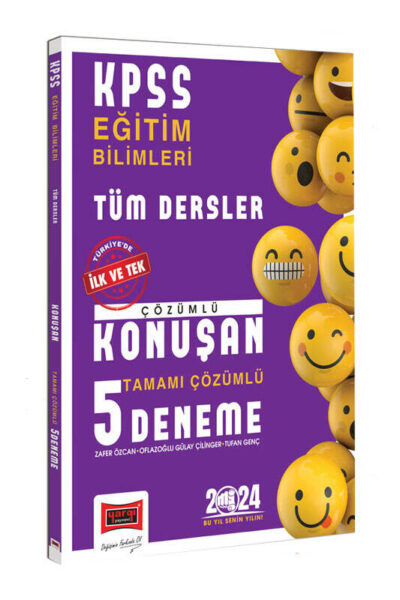 9786253701345 Yargı Yayınları, 2024, Eğitim Bilimleri, Tüm Dersler, KPSS Kitap, Deneme Kitabı