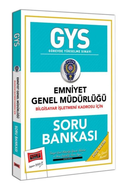 Yargı Yayınları GYS Emniyet Genel Müdürlüğü Bilgisayar İşletmeni Kadrosu İçin Soru Bankası