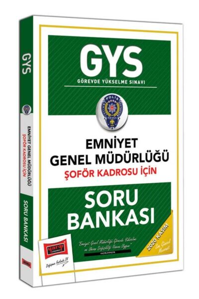 Yargı Yayınları GYS Emniyet Genel Müdürlüğü Şoför Kadrosu İçin Soru Bankası