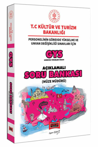 Yargı Yayınları GYS T.C. Kültür ve Turizm Bakanlığı Müze Müdürü İçin Açıklamalı Soru Bankası