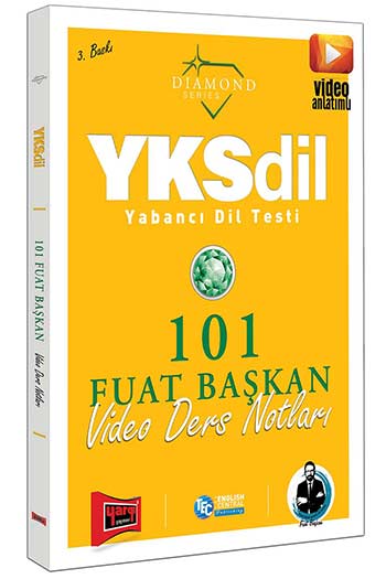 Yargı Yayınları YKSDİL Yabancı Dil Testi 101 Video Ders Notları