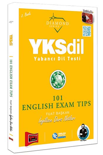 Yargı Yayınları YKSDİL Yabancı Dil Testi 101 English Exam Tips Diamond Series