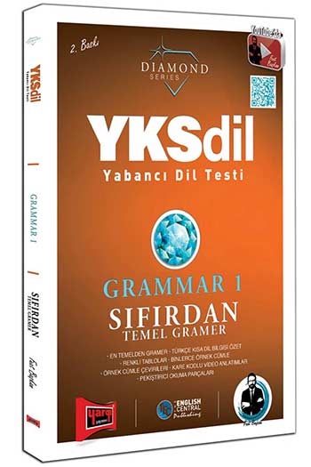 Yargı Yayınları YKSDİL Yabancı Dil Testi Grammar 1 Sıfırdan Temel Gramer